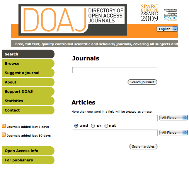 DOAJ DOAJ